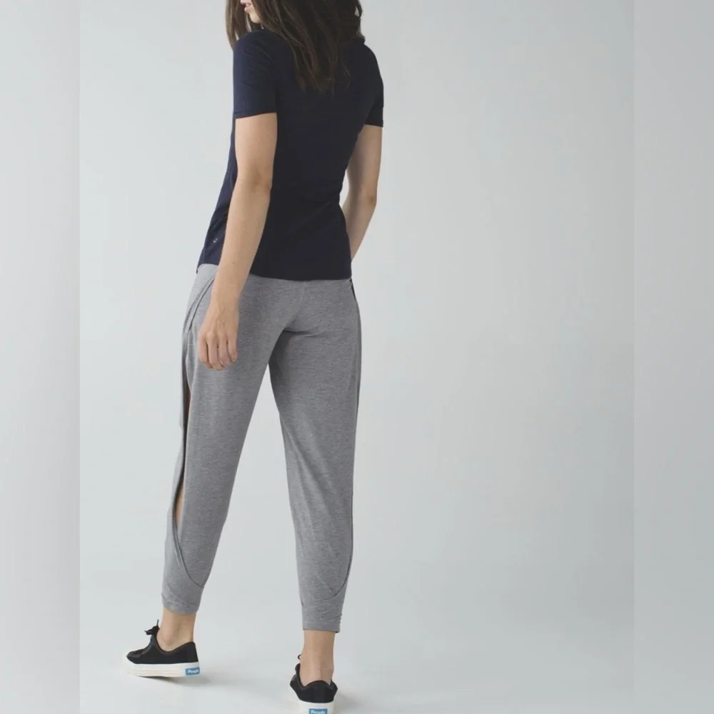 Lululemon Superb Open Pant Side Leg Flowy Yoga Pilates Pant